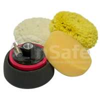 Набор полировальных кругов с оправкой Hi-Tech HB3672 6 элементов