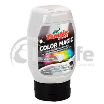 Защитная полировальная паста серебряная Turtle Wax Color Magic Silver FG6544 300 мл