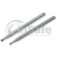 Боры для ремонта стекол карбидные КМИЗ 014 шарообразные 1,4 мм 5 шт