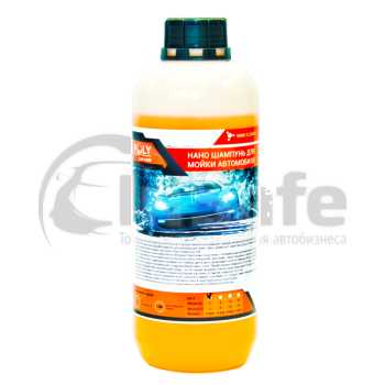 Нано шампунь для мойки автомобиля, Nano Cleaner, (конц.), 1л, Poly Car Care
