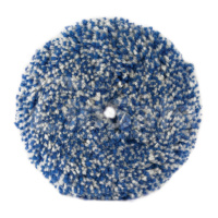 Шерстяной полировальный круг Rupes 9.BL180H голубой крученый мех 180мм