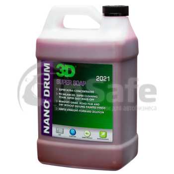 Автошампунь 3D Super Soap 2021G01 3,78 л