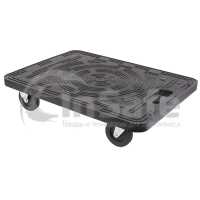 Тележка пластиковая плоская на колесиках до 35 кг, Au-8465Y, AuTech