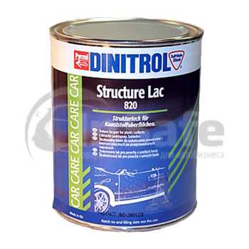 Структурный лак для пластика Dinitrol 820 1л