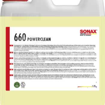 Автошампунь Sonax SX Power Clean 660600 10 л