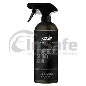 Быстрая полимерная защита автомобиля Graphen Spray Coat, 500 ml ZV-GF000500,Zvizzer