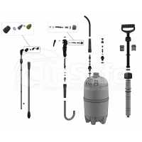 Накачной помповый пеногенератор Marolex Axel 7 epdm S123.133 7 л