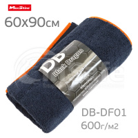 Микрофибровое полотенце для сушки авто DB Dry Towel 60х90 см, 600 гр/м2, DB-DF01, MaxShine