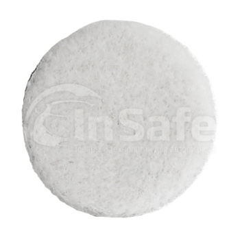 Шерстяной полировальный круг ZviZZer ZV-WP00003510HC белый 35/15/35 мм