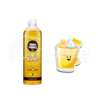 Шампунь для деликатной мойки автомобиля Foam Heroes Gentle Soap Banana 500мл FHB002