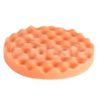 Полировальный круг Koch Chemie ANTIHOLOGRAMMSCHWAMM ORANGE 999257 антиголограммный рифленый 160х22,5