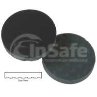 Полировальный круг поролоновый Lake Country CCS 78-72650 черный финишный 165 мм