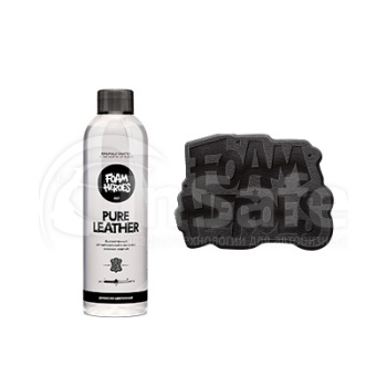 Деликатный очиститель кожи Foam Heroes Pure Leather 500мл FHB009