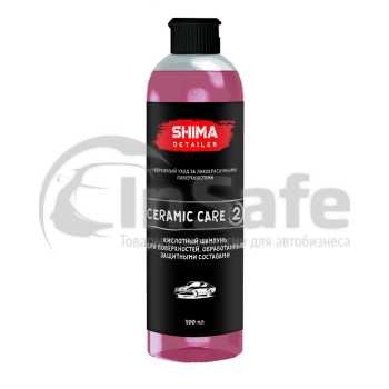 Шампунь для керамических лаков авто SHIMA DETAILER CERAMIC CARE, 500 мл, Shima