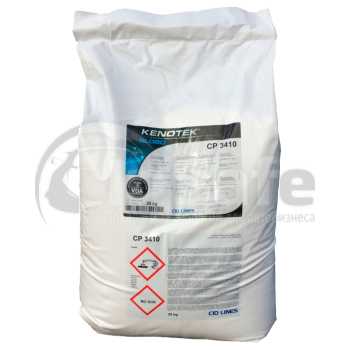 Концентрированный щелочной порошок для автомоек Kenotek CP 3410 25 кг