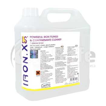 Очиститель ЛКП и дисков мощный CarPro Iron.X LEMON 4 л