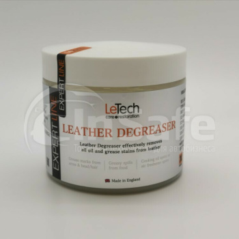 Состав для удаления жирных пятен с кожи LeTech Expert Line Leather Degreaser 380 мл