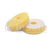 Поролоновый полировальный круг мягкий желтый для эксцентрика 80/90 мм, DT-0303, Detail