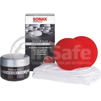 Воск карнауба Sonax Premium Class Carnauba Care 211200 набор 208 мл