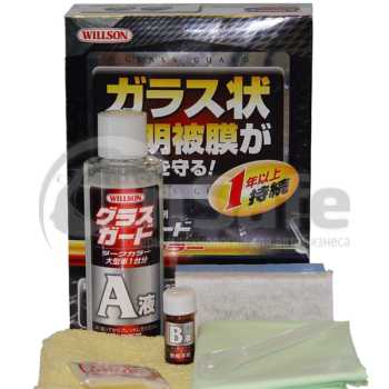 Жидкое стекло для темных авто Willson Body Glass Guard 01240 110мл
