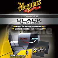 Губки для внешних деталей из пластика и резины Meguiars Ultimate Black Trim Sponge G15800 2 шт