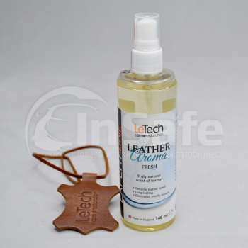 Ароматизатор LeTech Expert Line Leather Aroma Fresh 5LAF145EL с запахом натуральной кожи 145 мл