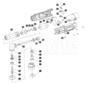Полировальная машинка айбрид AuTech Au-3027-3