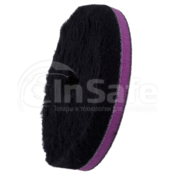 Шерстяной полировальный круг ZviZZer ZV-DP00013510HC/ZV-DP00013525HC черный 135/25/135 мм