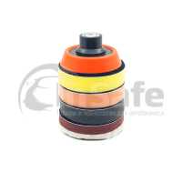 Набор полировальных кругов с подложкой Polishing Set №3 DT-0487