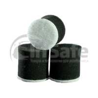 Круг для полировки мягкий черный 30х30 мм, Au-PB030, AuTech