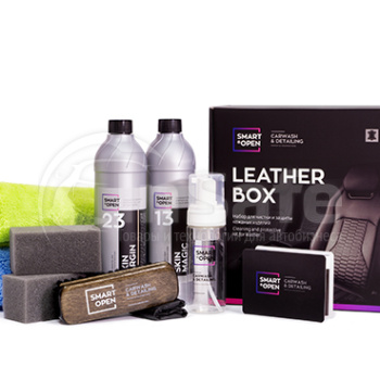 Набор для ухода за кожей Smart Open Leather Box