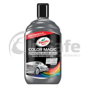 Защитная полировальная паста серебро Turtle Wax Color Magic Prestige Silver Wax 52710 500 мл