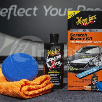 Набор для быстрого удаления царапин Meguiars Quik Scratch Eraser Kit G190200