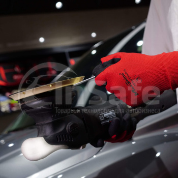 Защитные перчатки с резиновым покрытием MaxShine Work Gloves Breathable, 5 пар, L, 1130001L