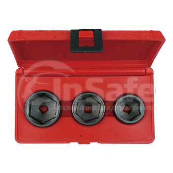 Набор ключей для маслянных фильтров, 3 предмета., T75872