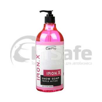 Автошампунь CarPro IRON.X SNOW SOAP мощный очиститель 4 л