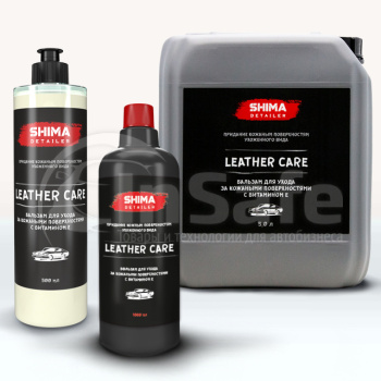 Кондиционер для ухода за кожей с витамином Е SHIMA DETAILER LEATHER CARE, 1л 4603740922104