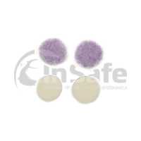 Набор полировальных кругов AuTech Au-33412 искусственный мех Lila 2шт и натуральный мех 2 шт 40мм