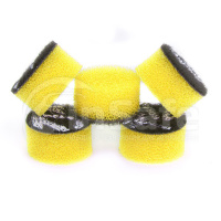 Поролоновый полировальный круг ZviZZer Mini ZV-MINI159FC желтый мягкий 5 шт 15/9/15 мм