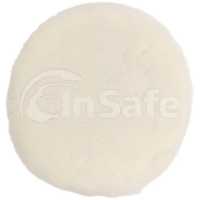 Шерстяной полировальный круг 3D Pad Knitted Wool White K-KW7 прошитый по краям 178 мм