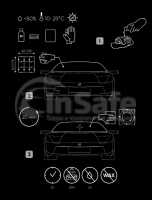 Гидрофобное нанопокрытие для стеклянных поверхностей Galaxy Glass (Антидождь), GG001, 50 мл