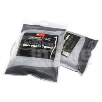 Микрофибровая салфетка без краев, серая, 500 г/м2, 40x40 см, 10104040G, MaxShine