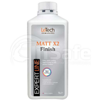 Гиперматовое покрытие для кожи LeTech Expert Line MATT X2 Finish 4MA1000EL 1 л