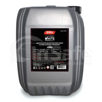 Автошампунь Shima Detailer White белая пена 5кг
