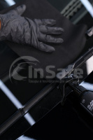 Салфетка Nasiol Cotton Cloth Black чёрная хлопковая 23*23 см 675-033-1