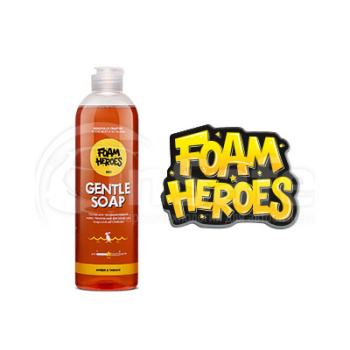 Шампунь для деликатной мойки автомобиля Foam Heroes Gentle Soap Amber 500мл FHB003