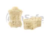 Губка для чистки кожи LeTech Cleaning Sponge 9LCS02ML желтая