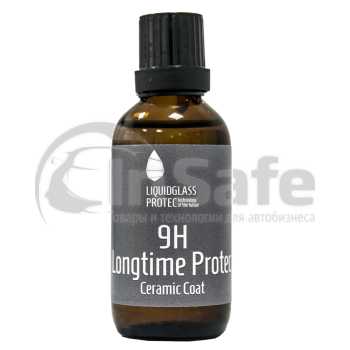 Керамическое защитное покрытие для кузова, 9H Ceramic coat, 50 мл, Liquidglass Protec