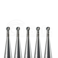 Боры для ремонта стекол карбидные КМИЗ 012 шарообразные 1,2 мм 5 шт