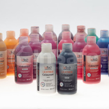 Краска для кожи LeTech Expert Line Leather Colourant Black 3LC500EL02 500 мл